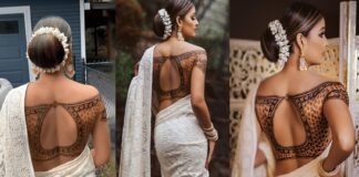 A Woman wearing Mehendi Blouse with Saree gone Viral on Social Media