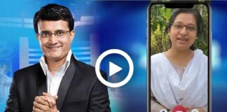 Dona Ganguly Sent a Special Message on Valentines Days for Sourav Ganguly on Dadagiri