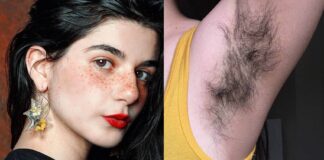 A Model named Camille Alexander Earns Lakhs by flaunting Body Hair