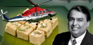 Ambani Family sending Private Helicopter to Bring Sweet from this Shop