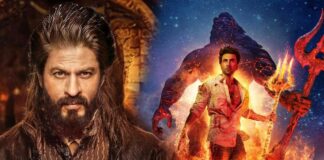 SHAH RUKH AT BRAMHASTRA TRAILER