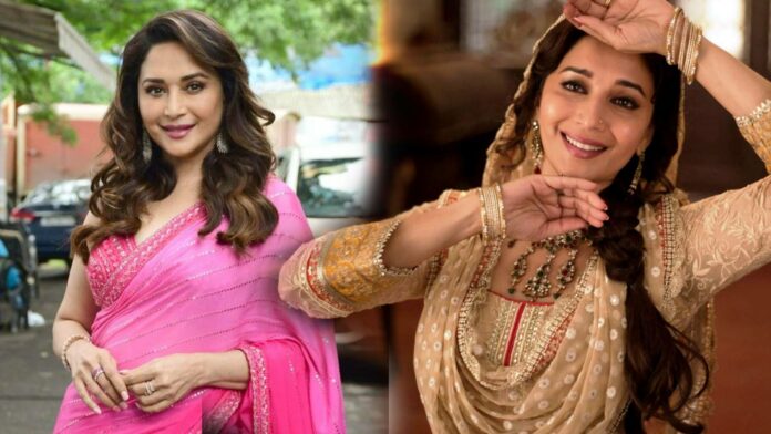 Madhuri Dixit Looks Unrecognizable after her Lip Surgery