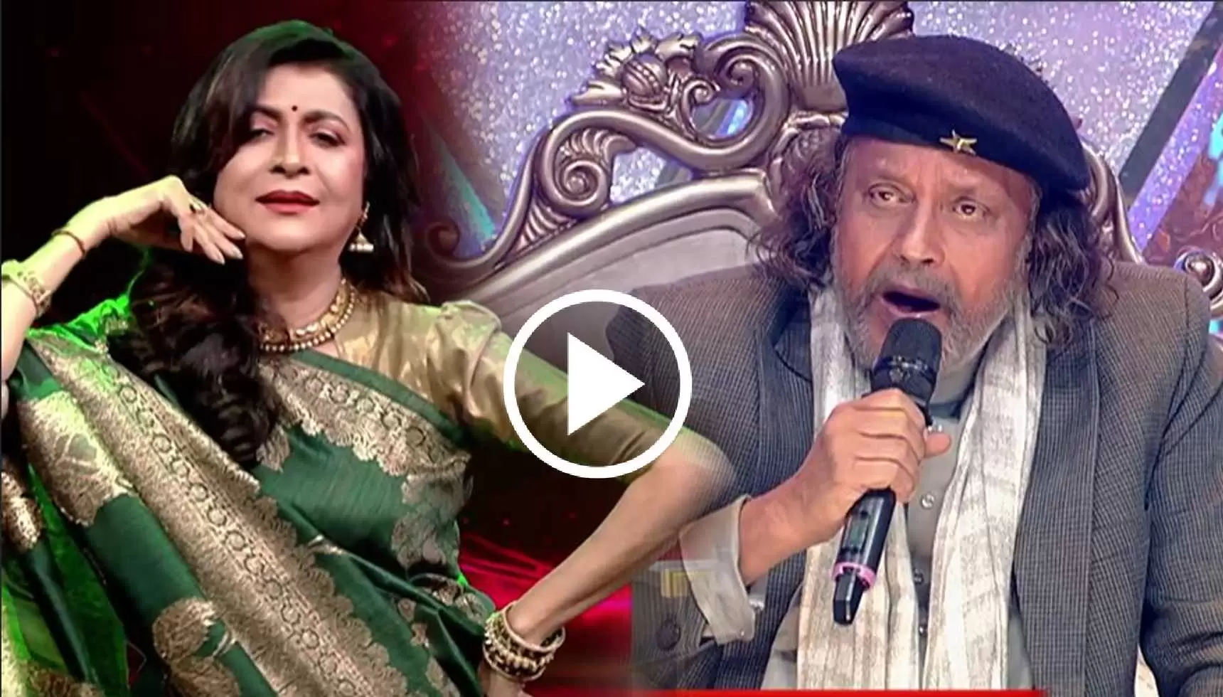 Debashree Roy`s Dance Performence On Dance Bangla Dance With Mithun Chakraborty
