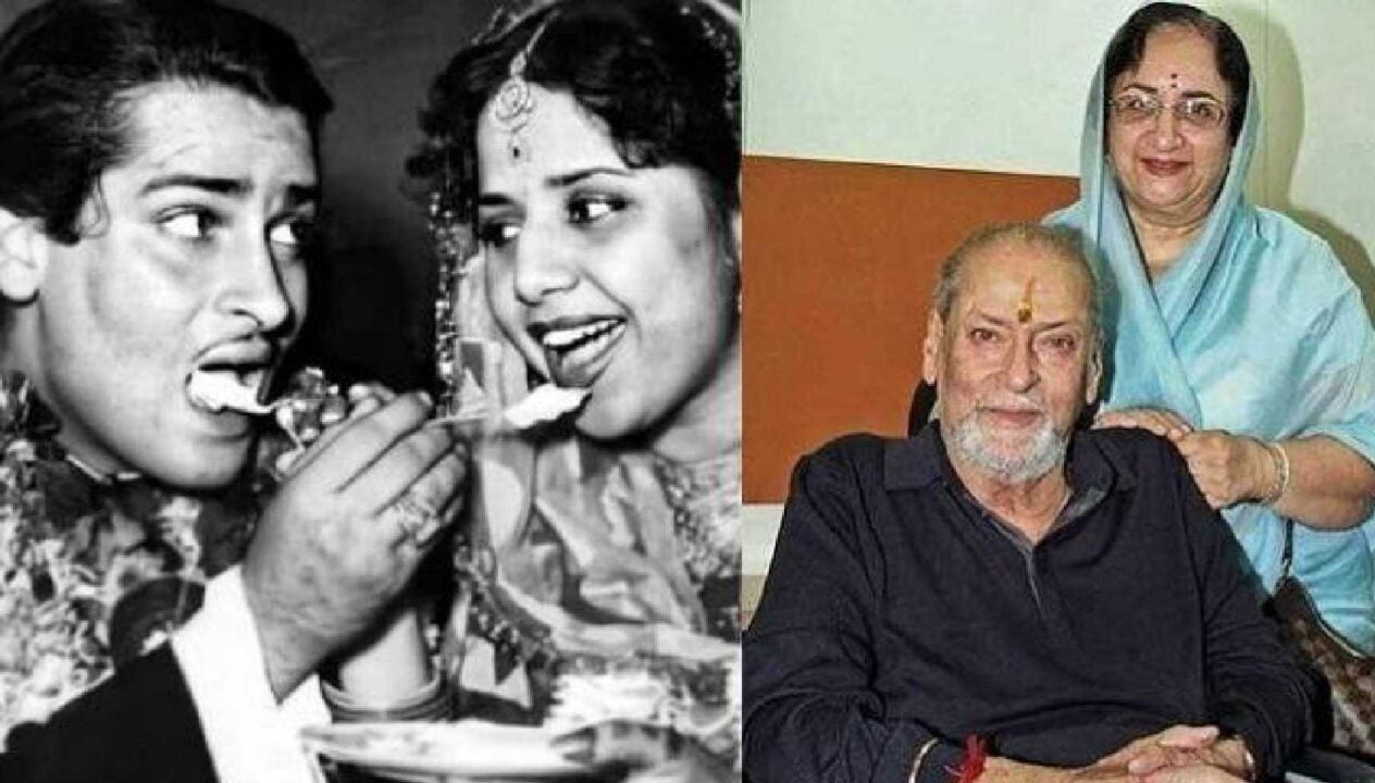 SHAMMI KAPOOR AND WIFE