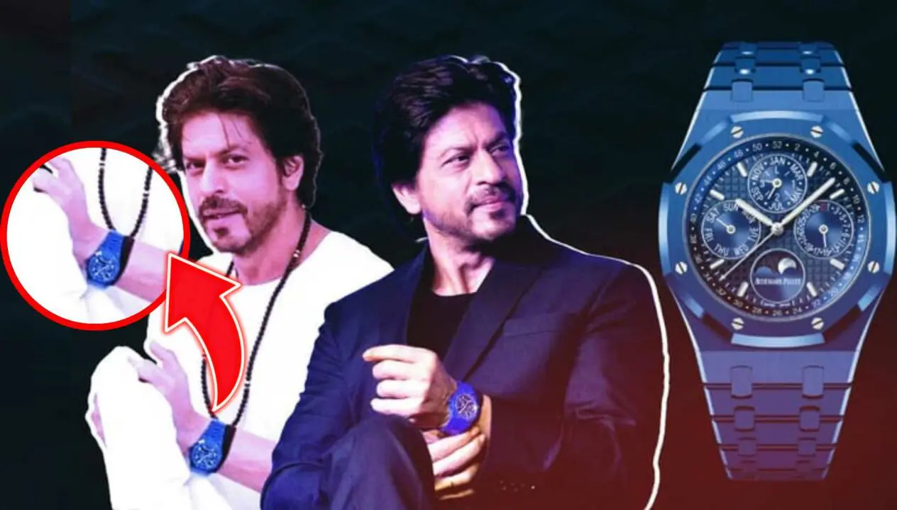 Shah Rukh Khans Blue Wrist Watch Price Will Shock You