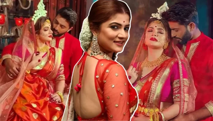 Srabanti Chatterjee`s Bridal Photo Shooting Video With Bengali Mega Serial Actor Rabi Shaw