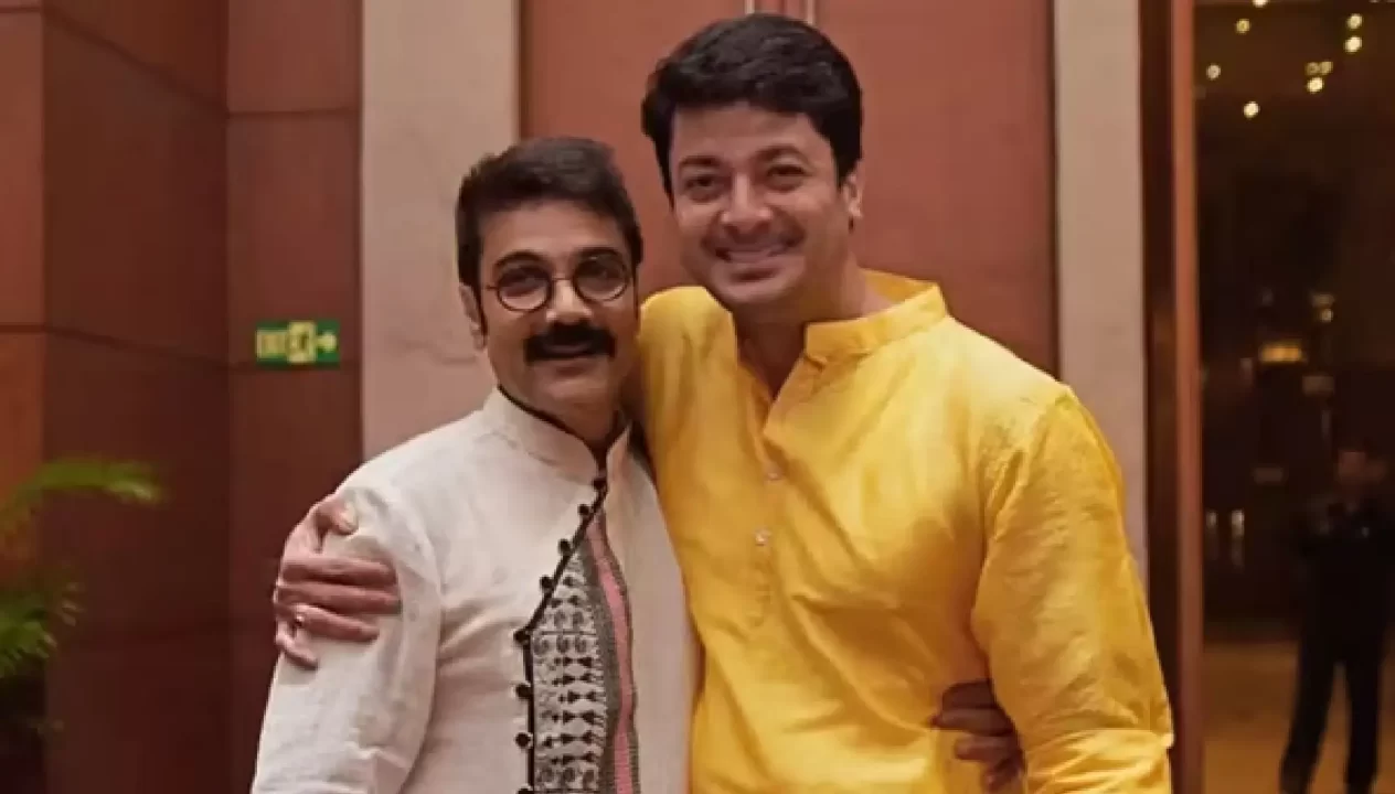 Jishu Sengupta And Prasenjit Chatterjee