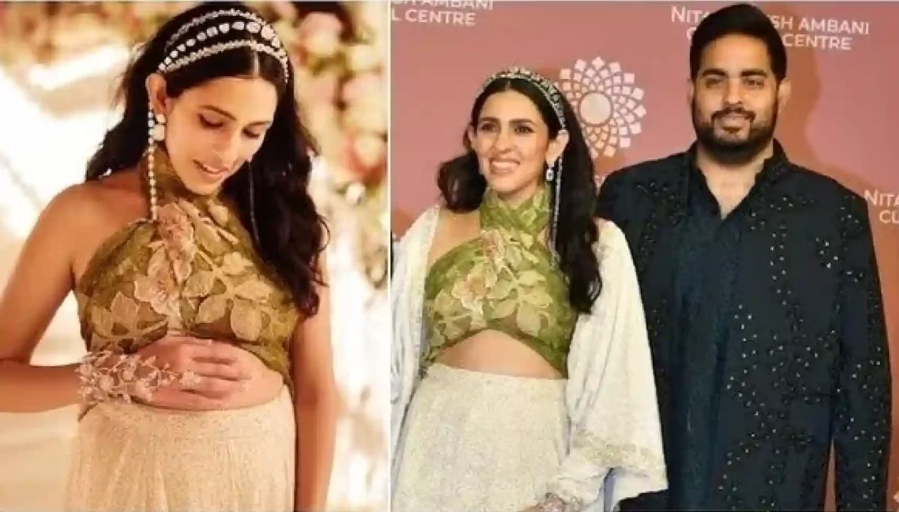 AKASH AMBANI AND SHLOKA MEHTA