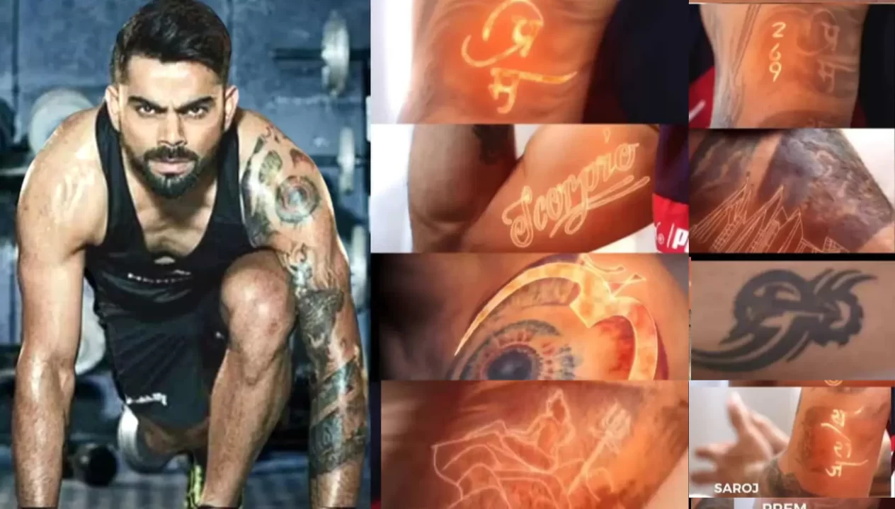 OMG... Virat Kohli with a new tattoo, see pics | NewsTrack English 1