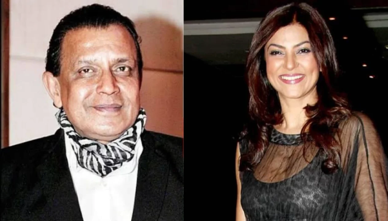 SUSHMITA SEN AND MITHUN CHAKRABORTY