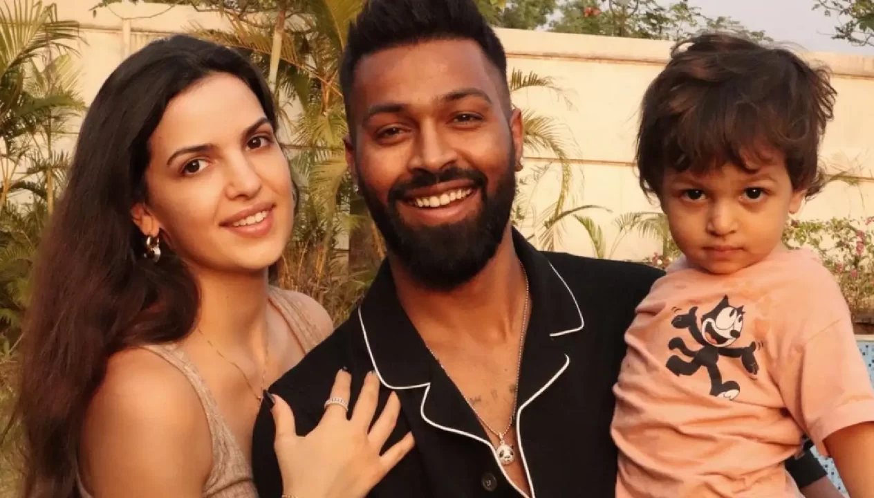 Hardik Pandya and Natasa Stankovic