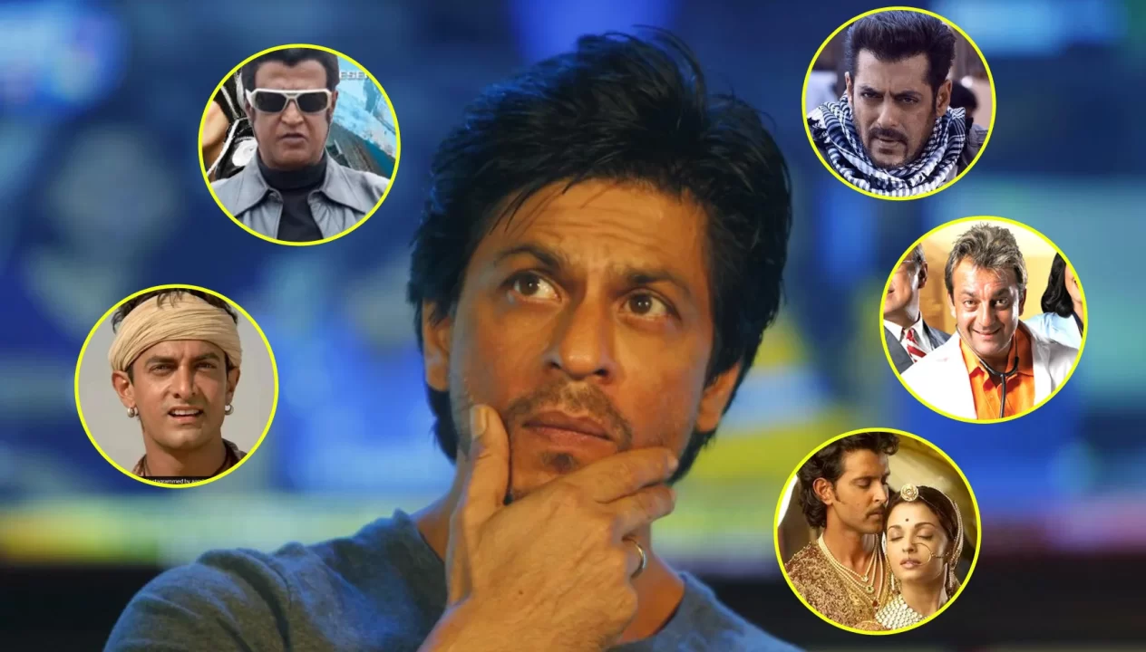 Shah Rukh Khan Rejected These 9 Blockbuster Movies Once Even Got Oscar Award