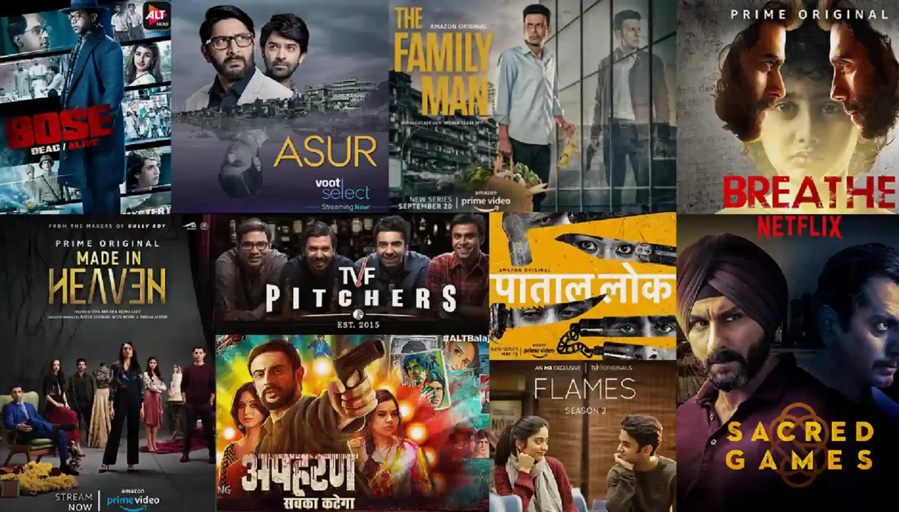 Most watched Indian web series: