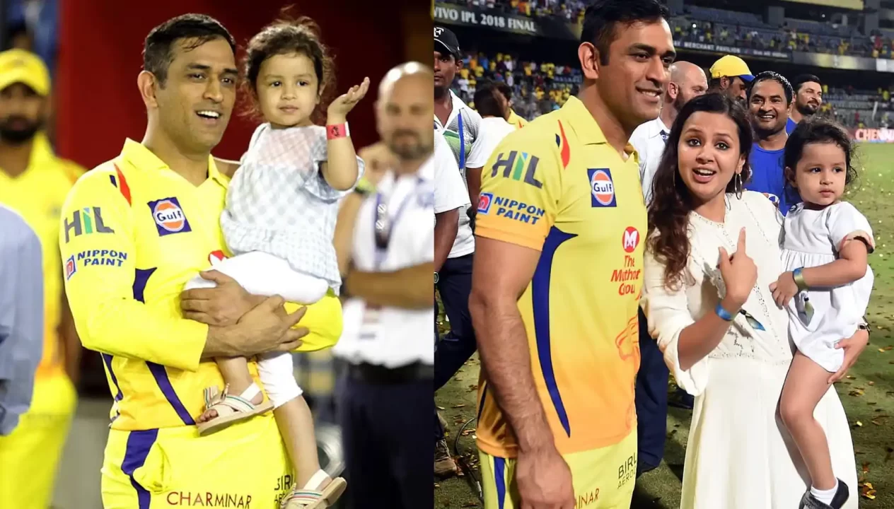 MS DHONI DAUGHTER