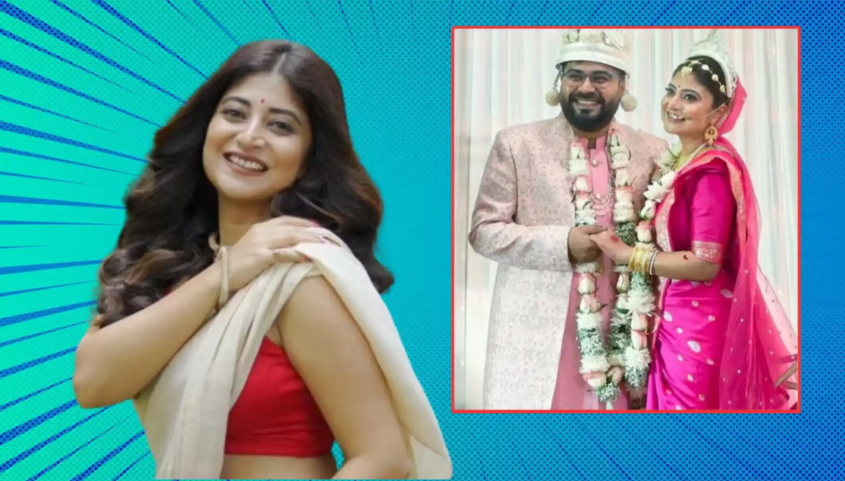 Soumya Mukherjee And Sandipta Sen`s Wedding Album