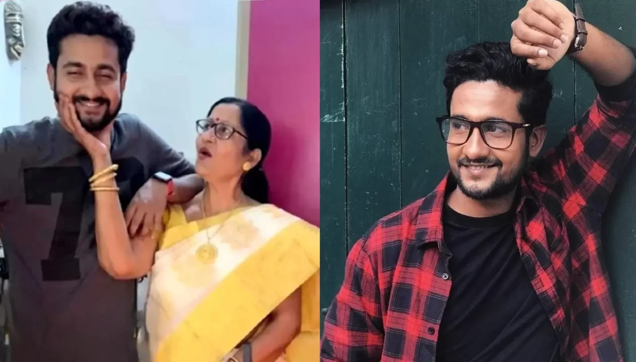 WRITWIK MUKHERJEE WITH MOTHER