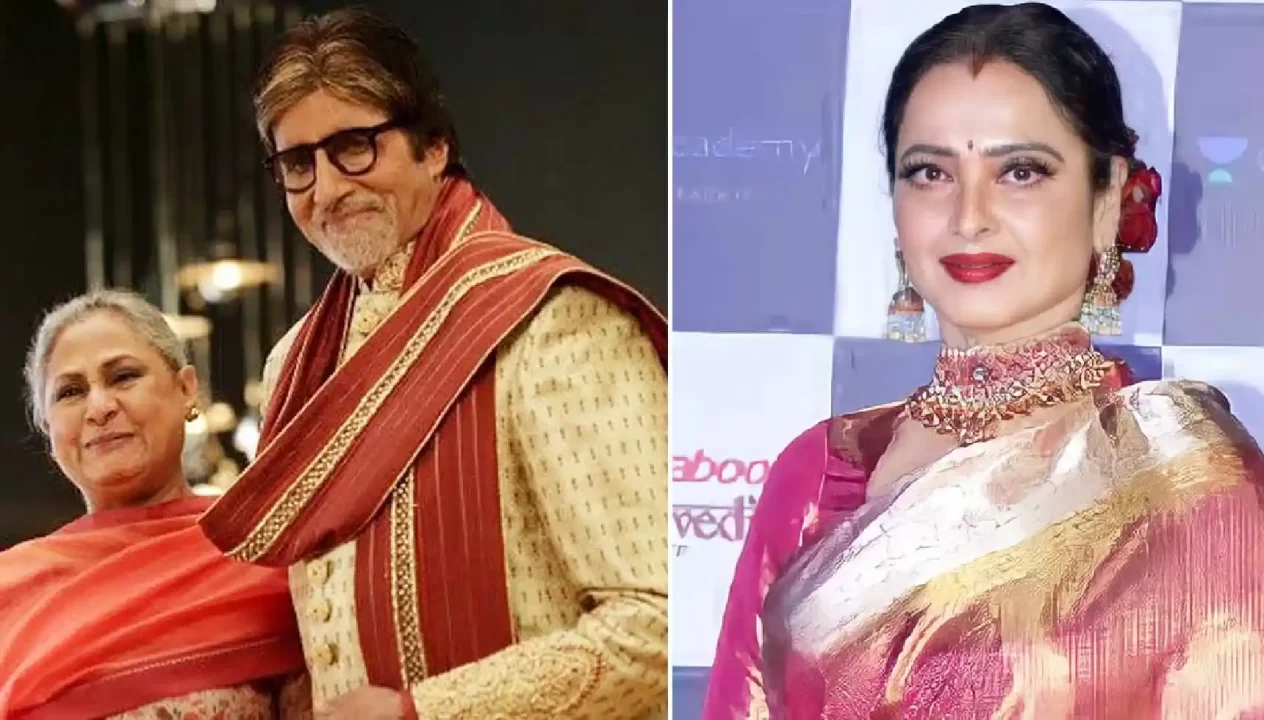 REKHA AND JAYA AND AMITABH