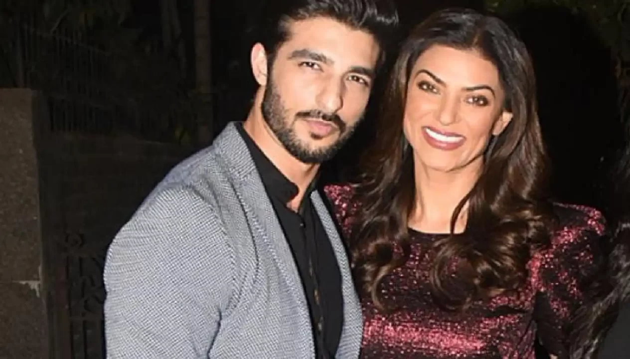 Sushmita Sen And Rohman Shawl