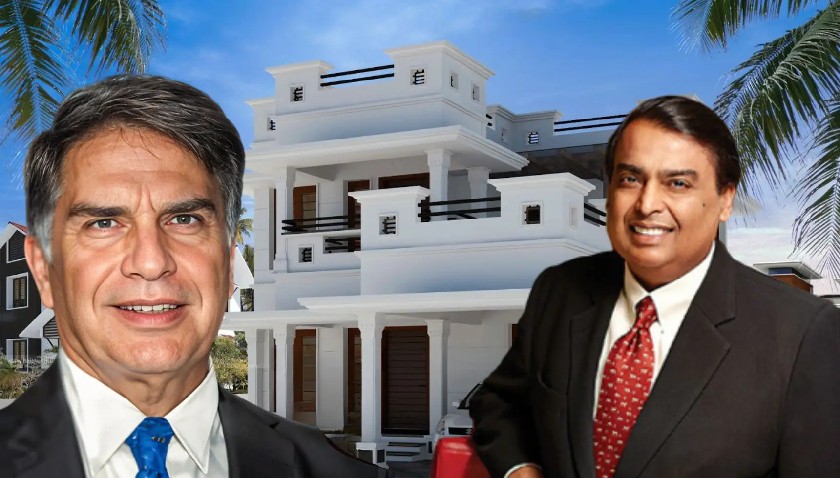 Ratan Tata Vs Mukesh Ambani`s House