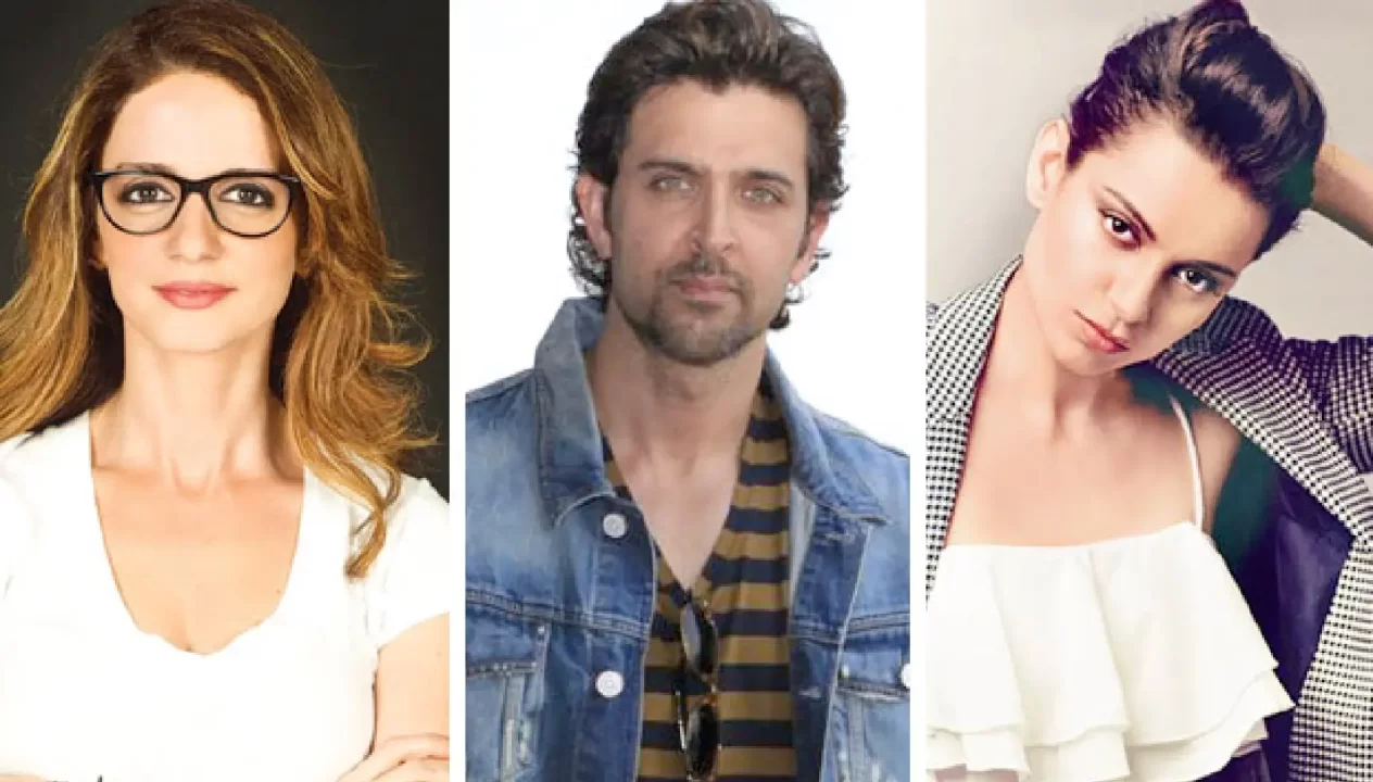 Sussanne Khan Hrittick And Kangana