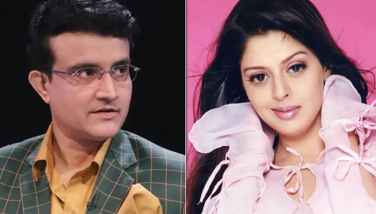 Nagma And Sourav Ganguly