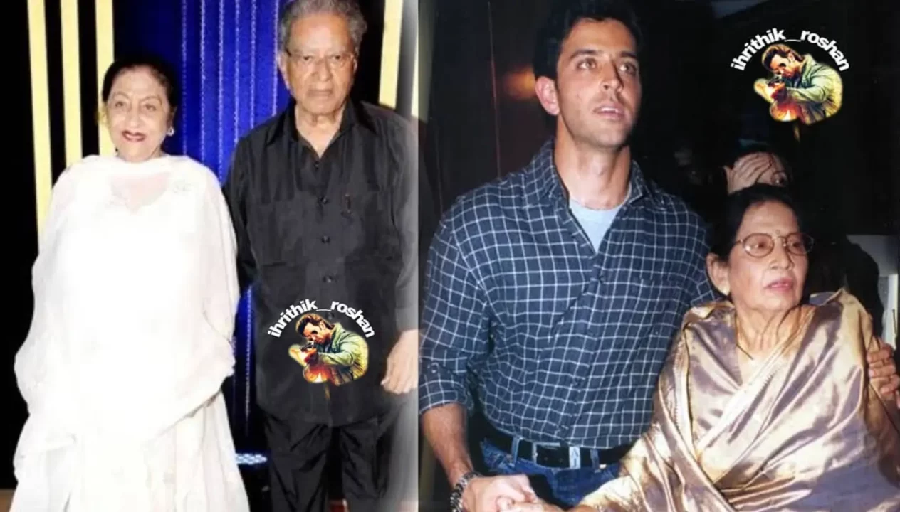 Hrithik Roshan Grand Mother