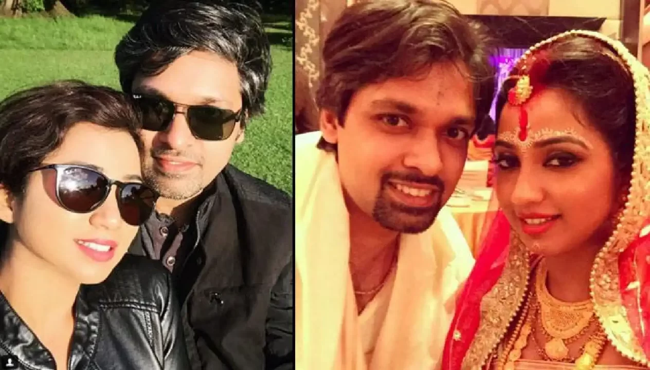 Shreya Ghoshal and Shiladitya Mukhopadhyay