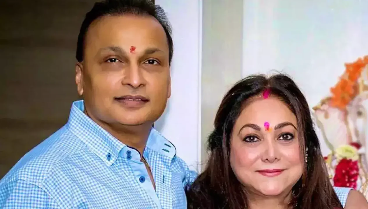 Anil and Tina Ambani