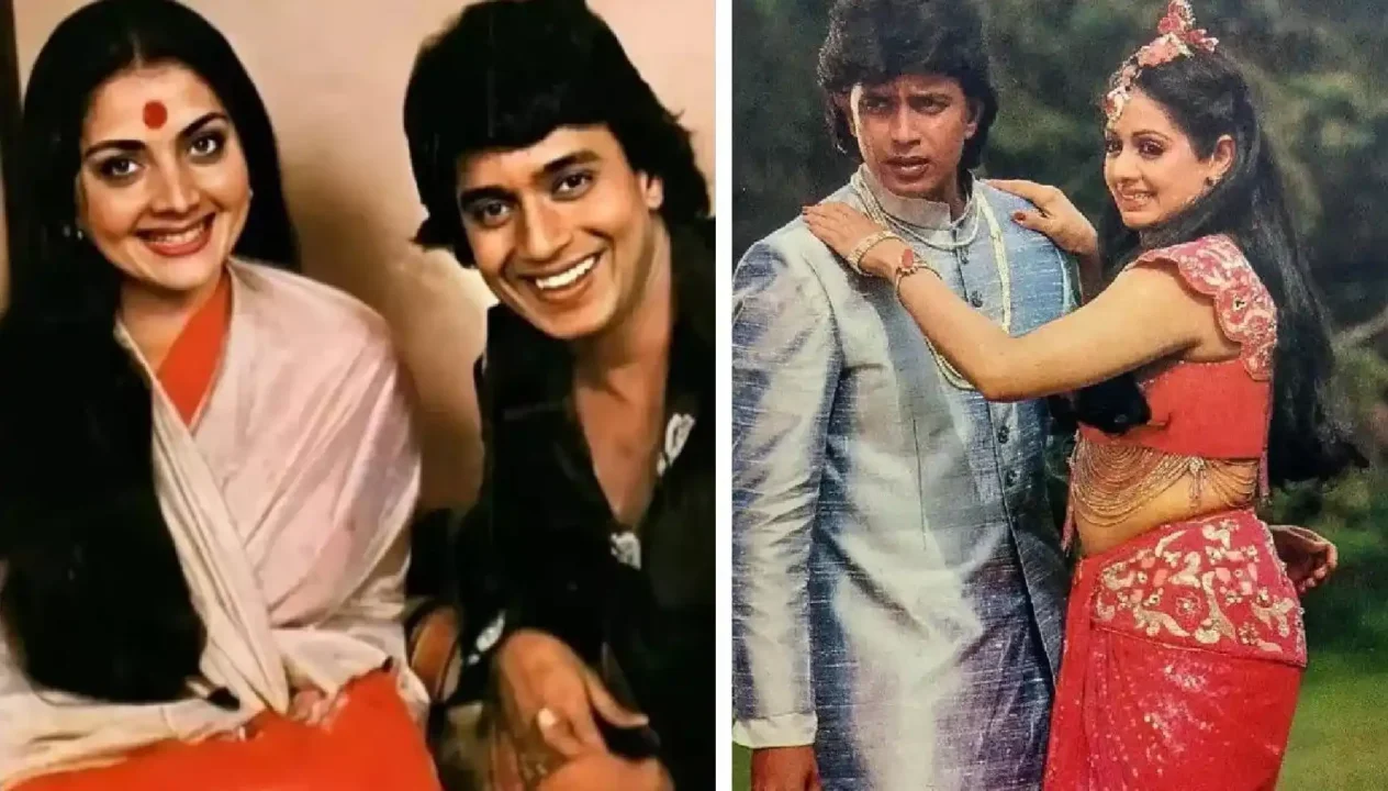 MITHUN YOGEETA AND SRIDEVI