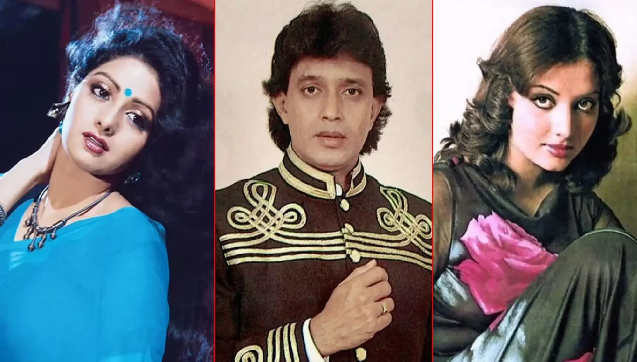 MITHUN YOGEETA AND SRIDEVI