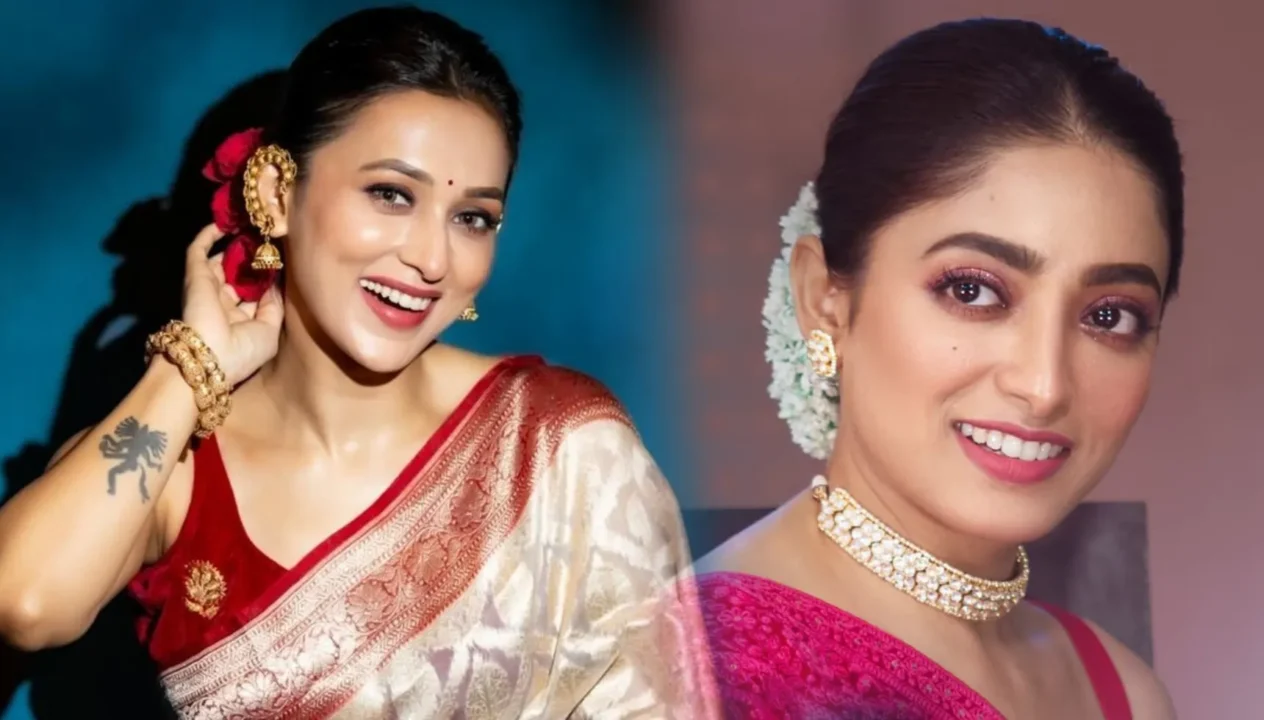 Ishaa Saha And Mimi Chakraborty