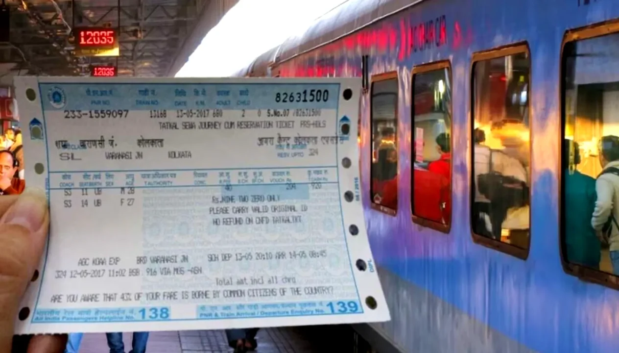 Indian Railways Rules On Torn Tickets