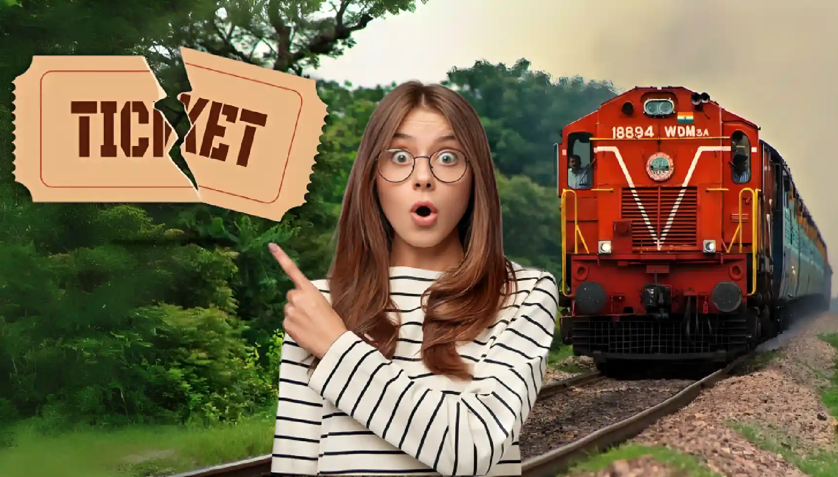 Indian Railways Rules On Torn Tickets